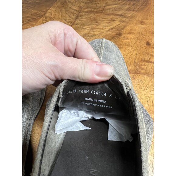 Vtg Cole Haan Men's 10.5 C10104 Distressed Split Toe Gray Lace-Up Oxford Shoes - Picture 9 of 9